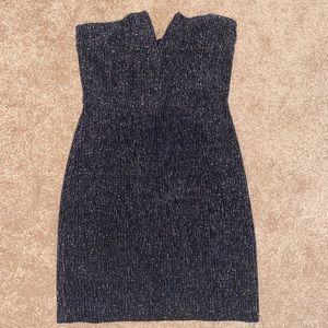 Black sparkly Kendall & Kylie mini dress